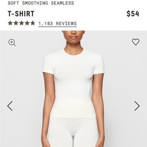 NWT Skims TShirt SOLD OUT ONLINE!